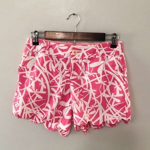 Lilly Pulitzer Dragon Fly butter cup shorts